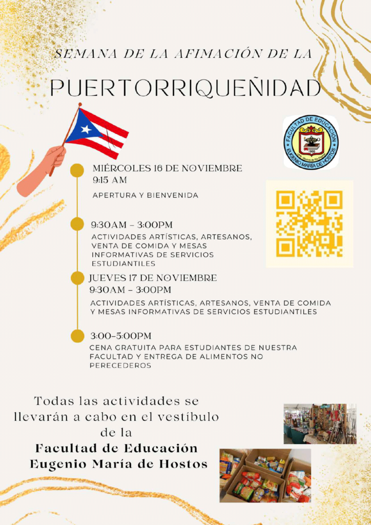 Programa de la Semana de la Afirmación de la Puertorriqueñidad
