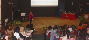 Otro de los recursos durante el evento en el Anfiteatro 1