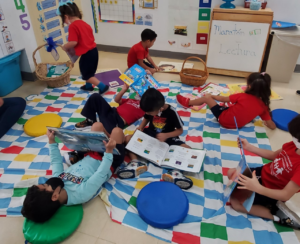 Preescolares maratón de lectura