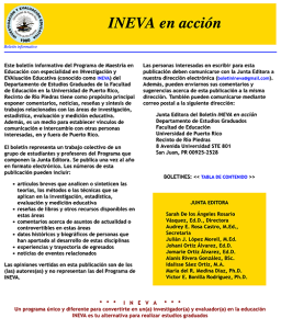 Portada Boletín INEVA
